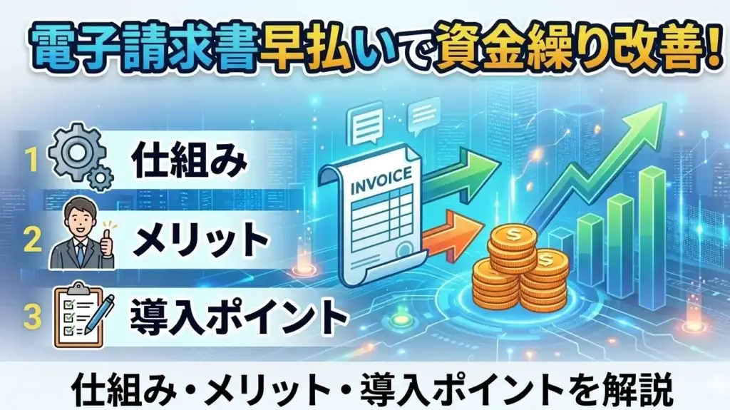 電子請求書早払い