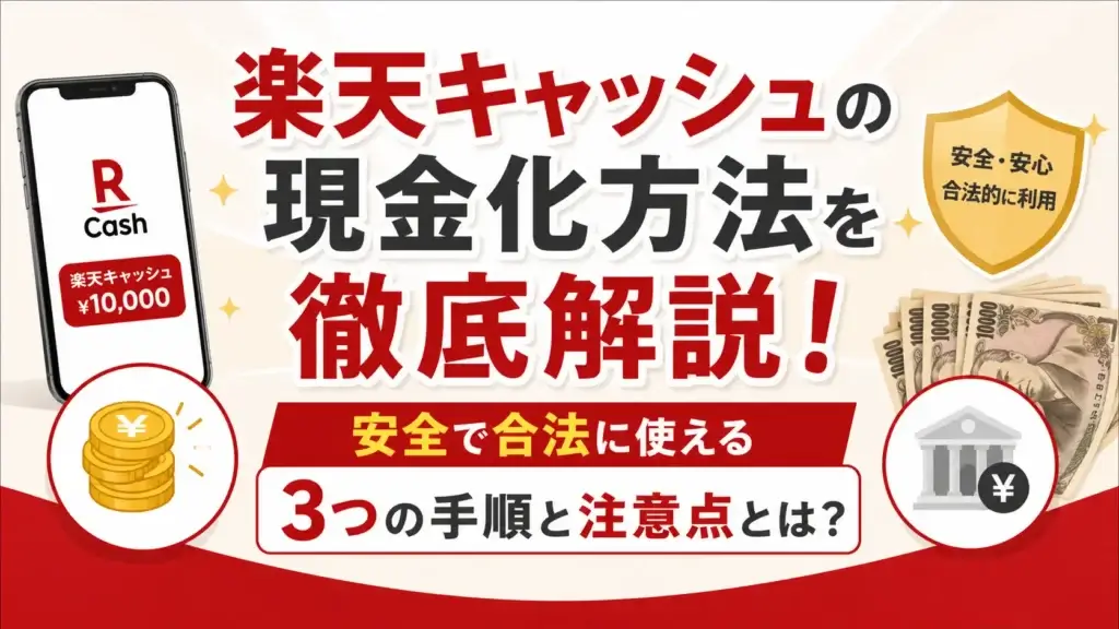 楽天キャッシュ 現金化