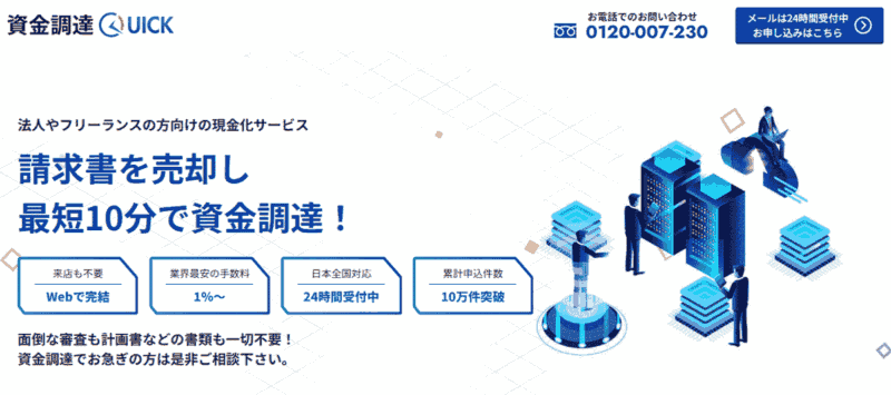 資金調達クイック公式サイト